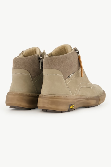 Camel Active Lederboots, Zipper, Nubukleder, warmes Futter