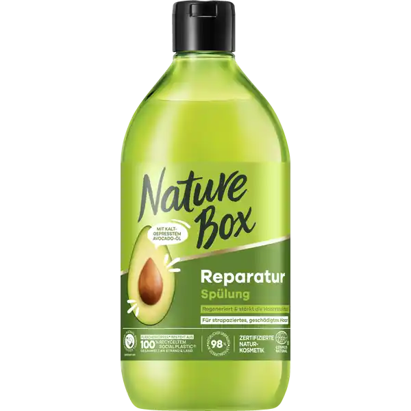 Reparatur Spülung mit kaltgepresstem Avocado Öl