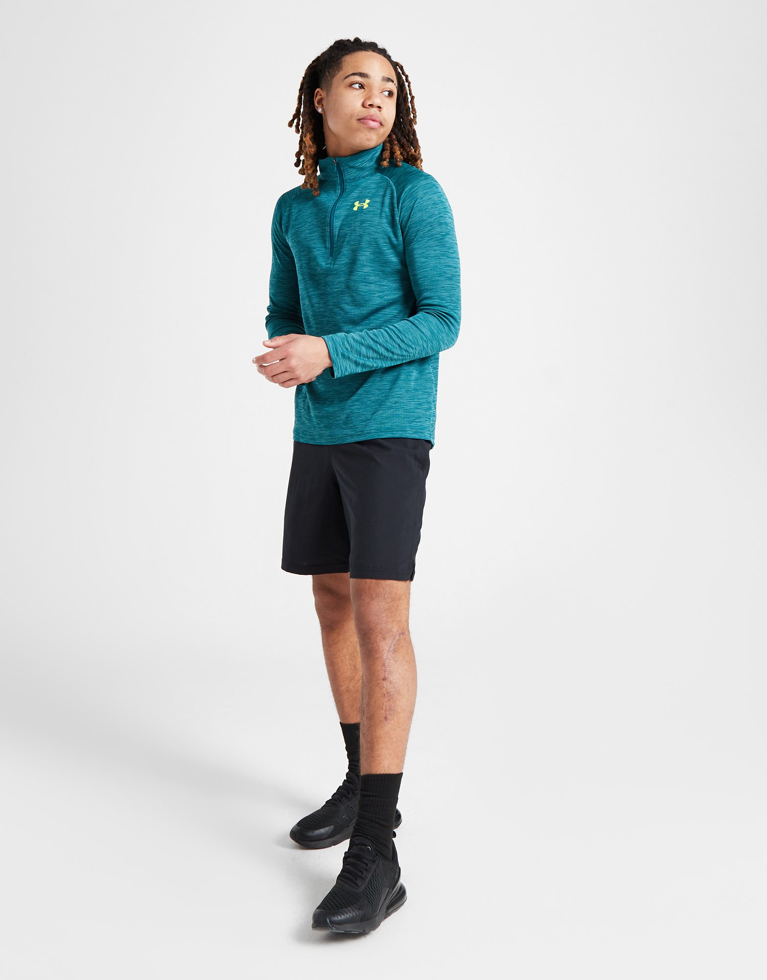 Under Armour Haut Zippé Tech Text Junior