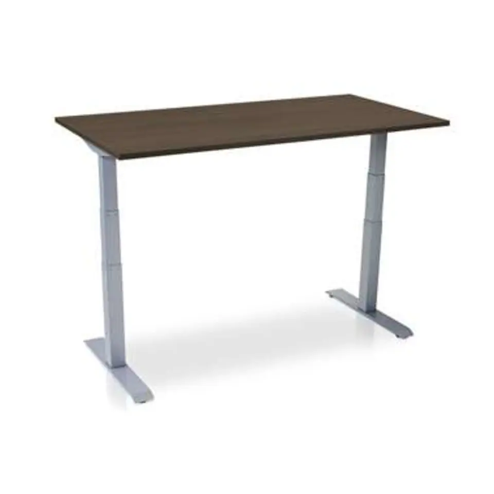 MRC PRO elektrisch ARBO zit-sta bureau - 180x80 cm - bruin eiken