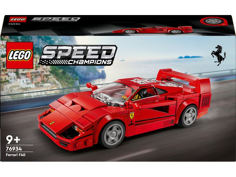 LEGO® Speed Champions Ferrari F40 Supersportwagen 76934 LEGO Ferrari Spielset