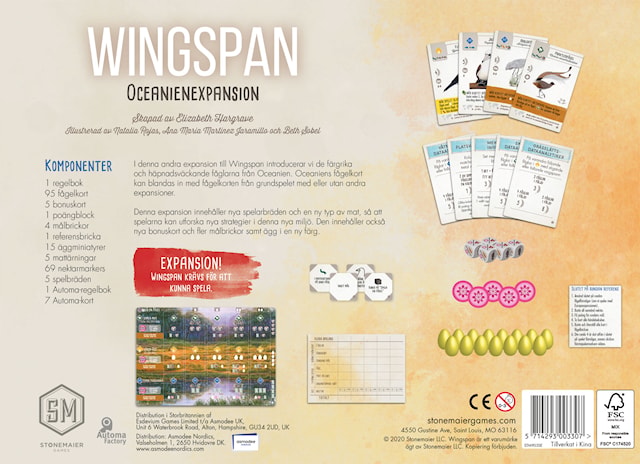 Wingspan Oceania Exp. (SE)