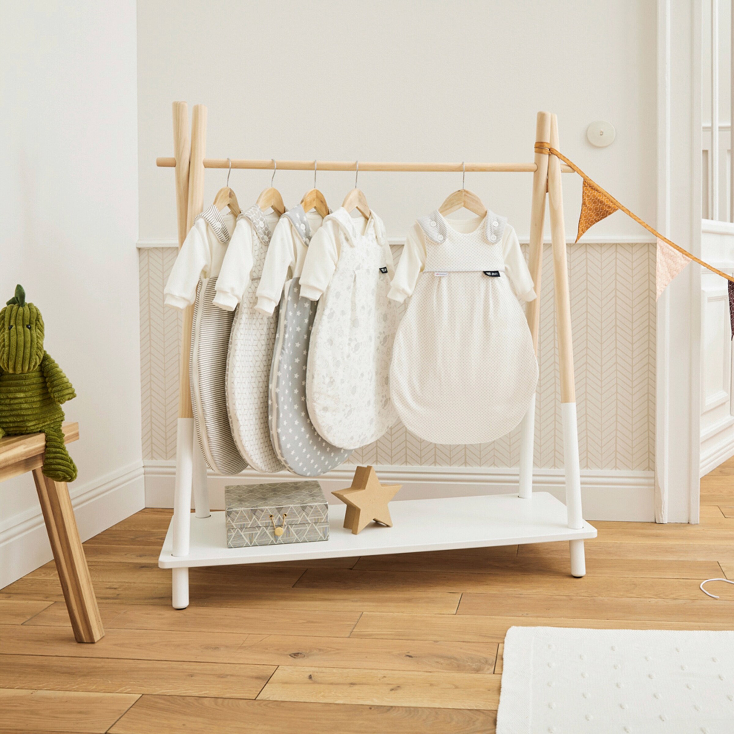 Alvi - BABY-MÄXCHEN 3-tlg. Ganzjahresschlafsack 2.5 TOG Graphic taupe