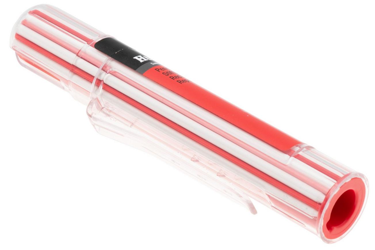 Hultafors Dry Marker Refills 650190 wit, mechanisch potlood navulling, 10 stuks