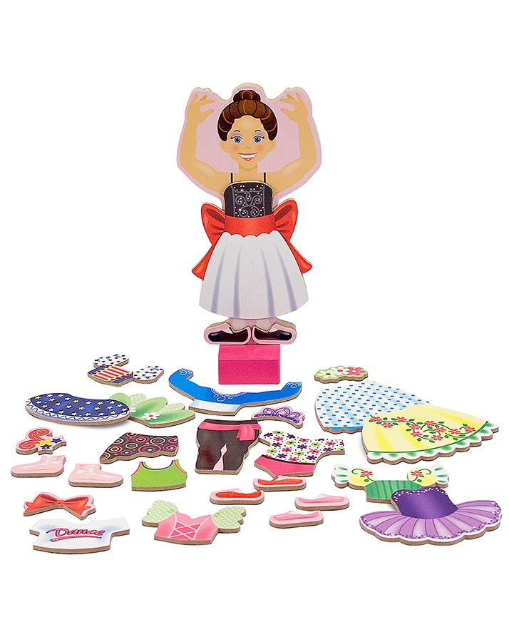 Magnet-Spielzeug NINA BALLERINA DRESS-UP-SET