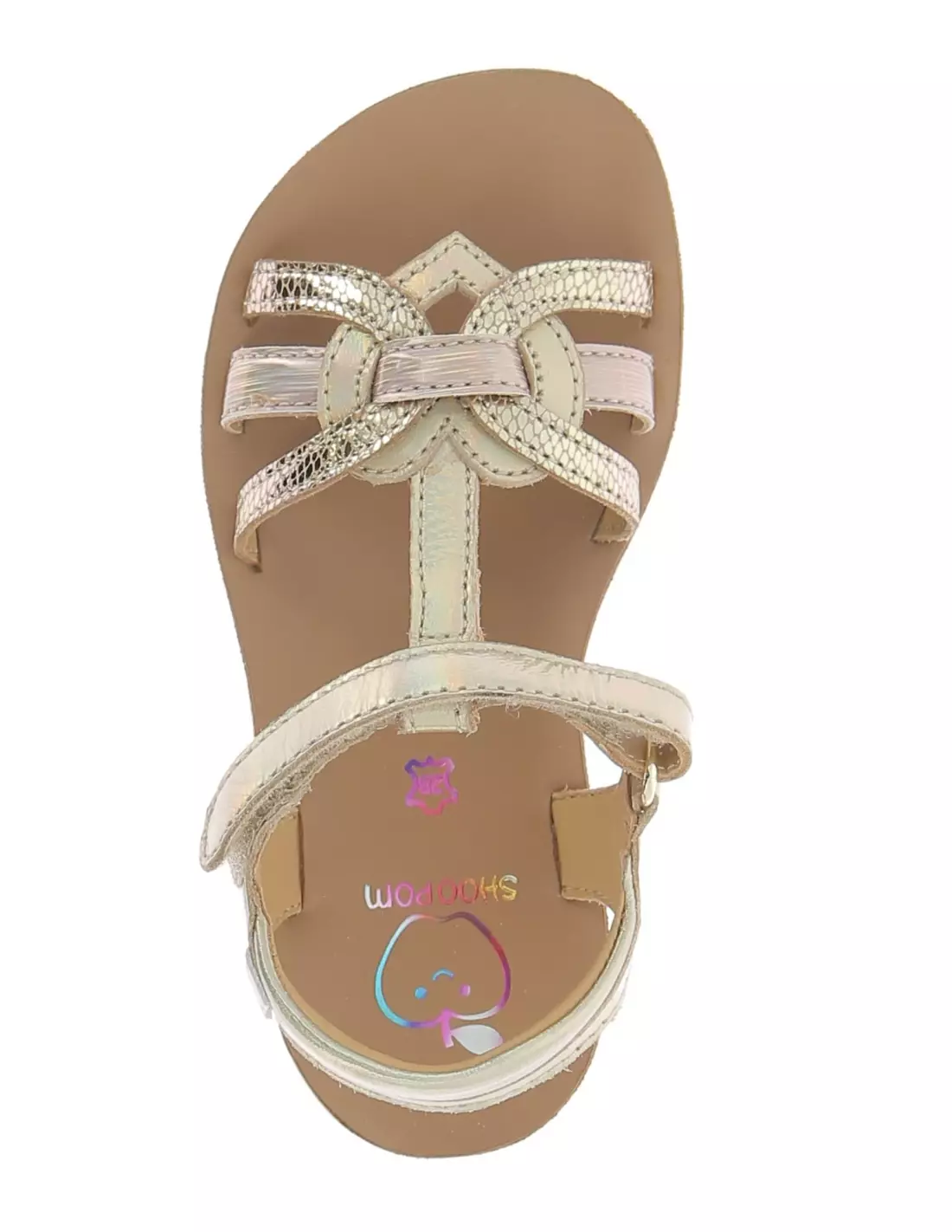 SHOO POM GOA 4EVER - Sandales & nu-pieds TOUCHHOLOPLATINEGOLD
