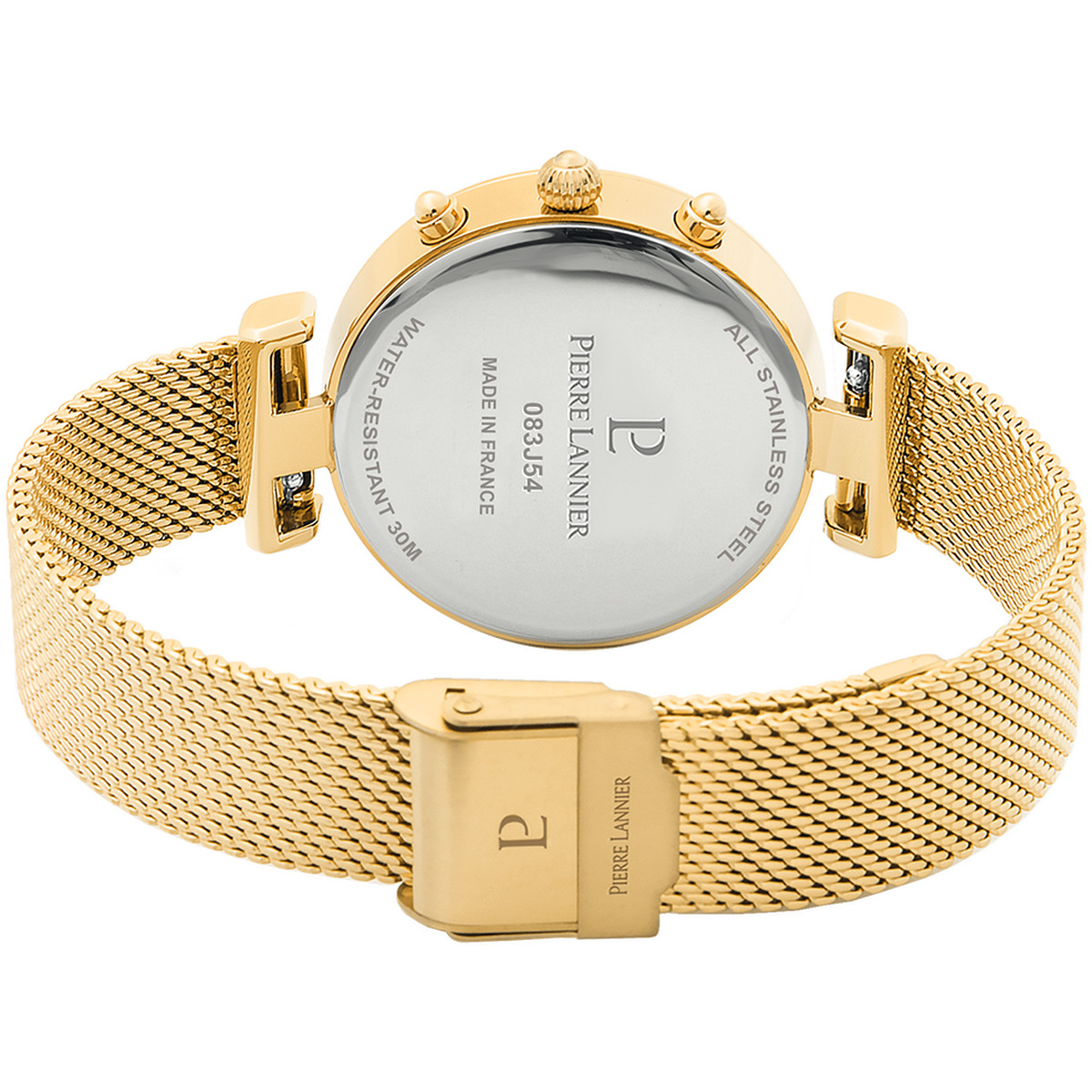 Montre PIERRE LANNIER lutecia femme bracelet acier doré