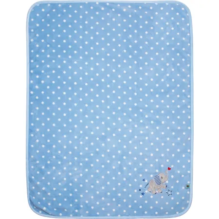 Die Spiegelburg Kuscheldecke, hellblau - BabyGlück (ca. 75x100 cm)