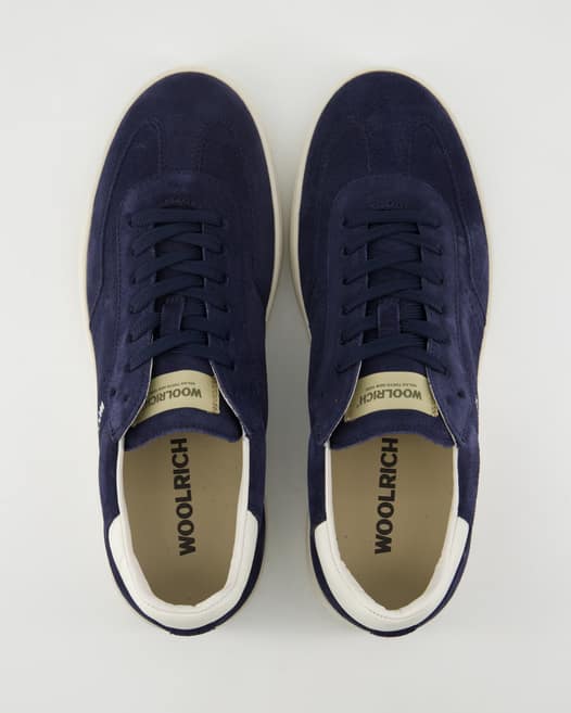 Woolrich Swing Court Sneaker in Blau