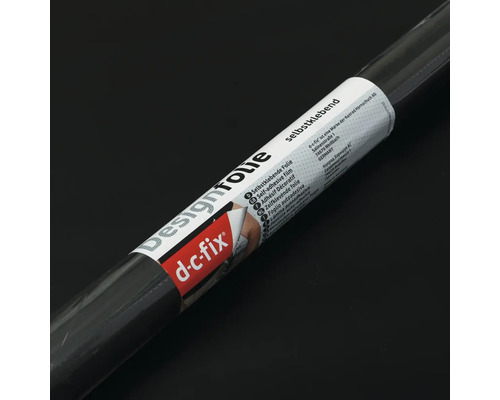 dc-fix® kleeffolie, effen mat zwart, 45x200 cm