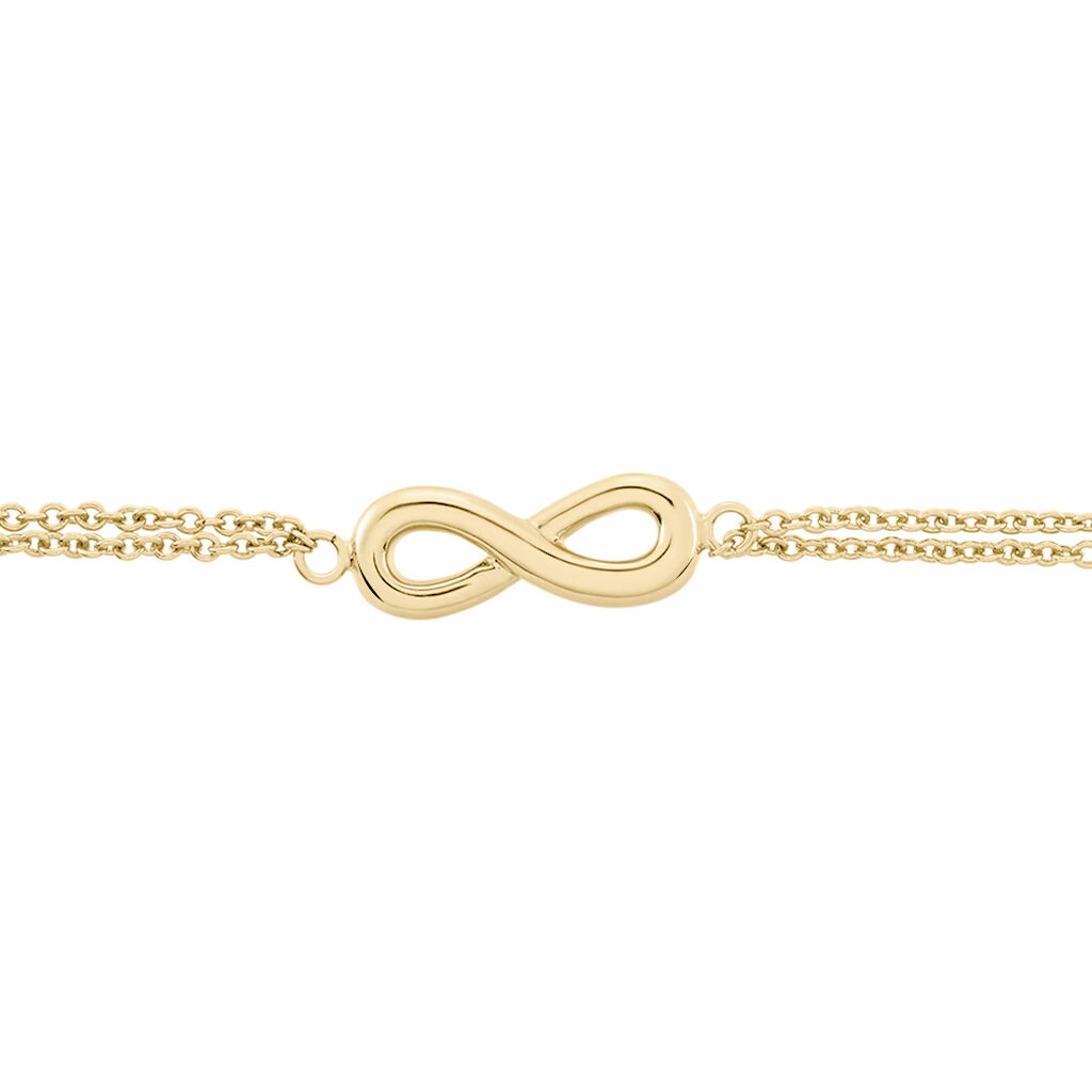 Bracelet Plaqué Or Jaune Gheb