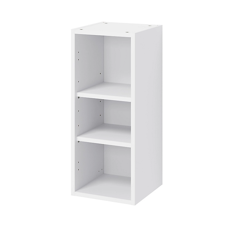 Caisson haut de cuisine Caraway GoodHome blanc H. 72 cm x L. 30 cm