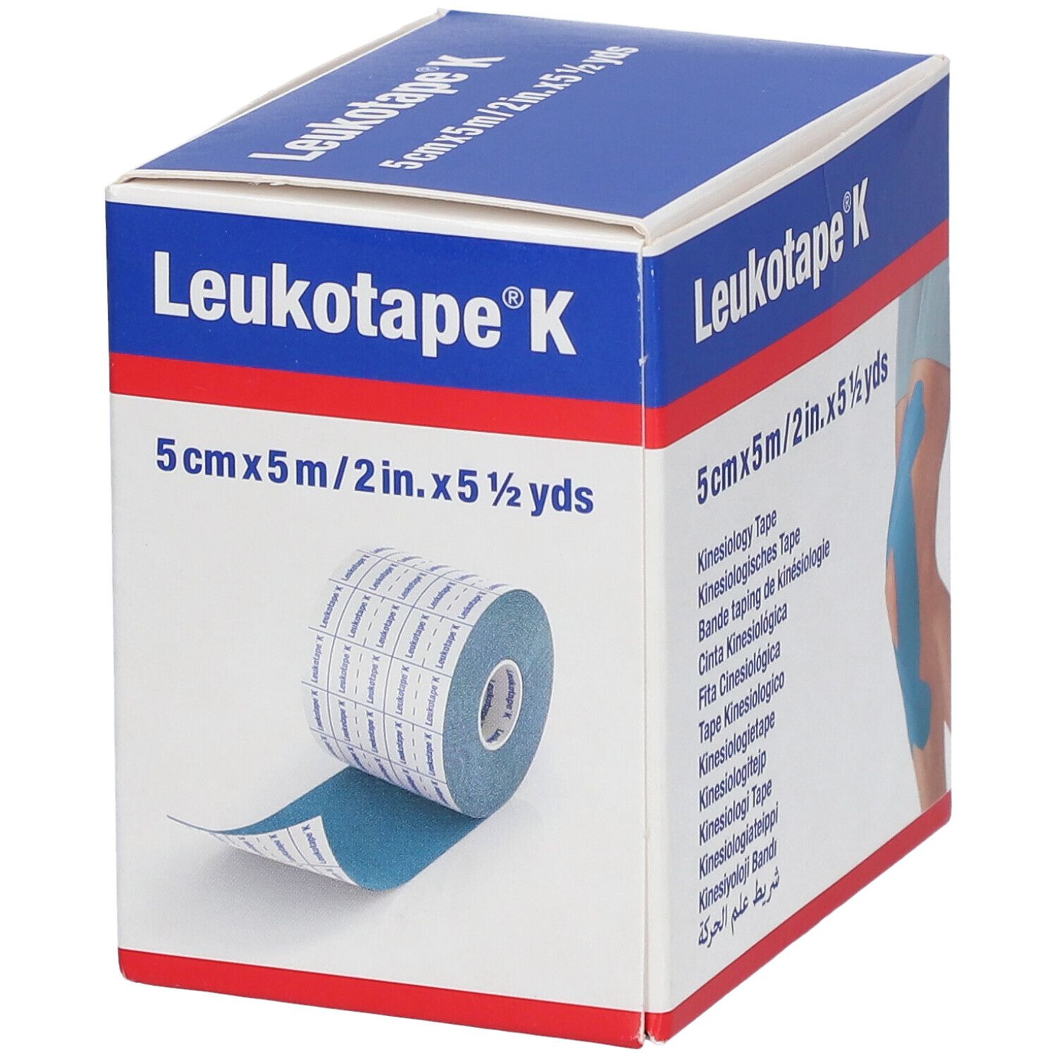 Leukotape® K 5 cm x 5 m blau