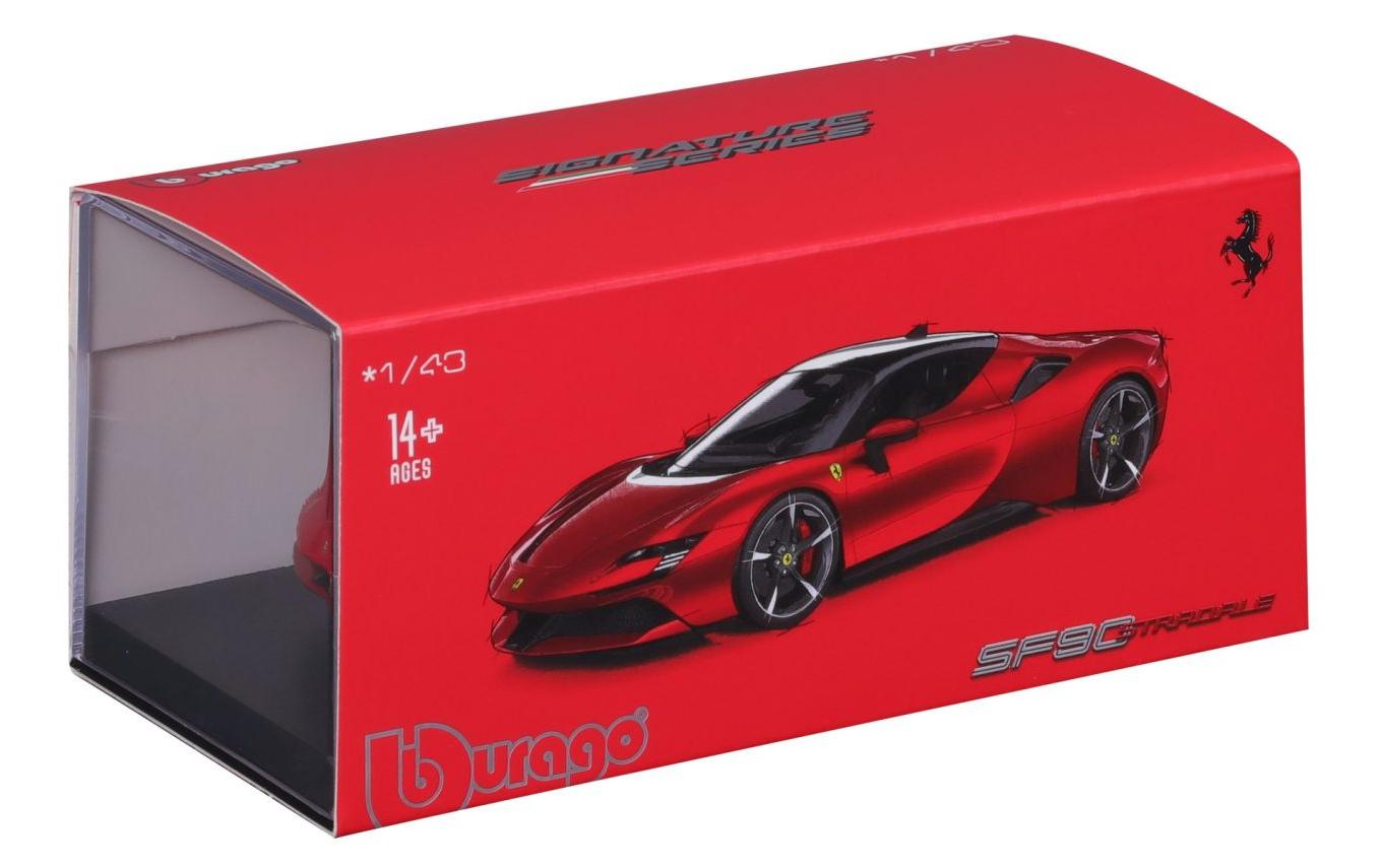 Ferrari SF90 Stradale Rot 1:43Sammlermodell im Massstab 1:43