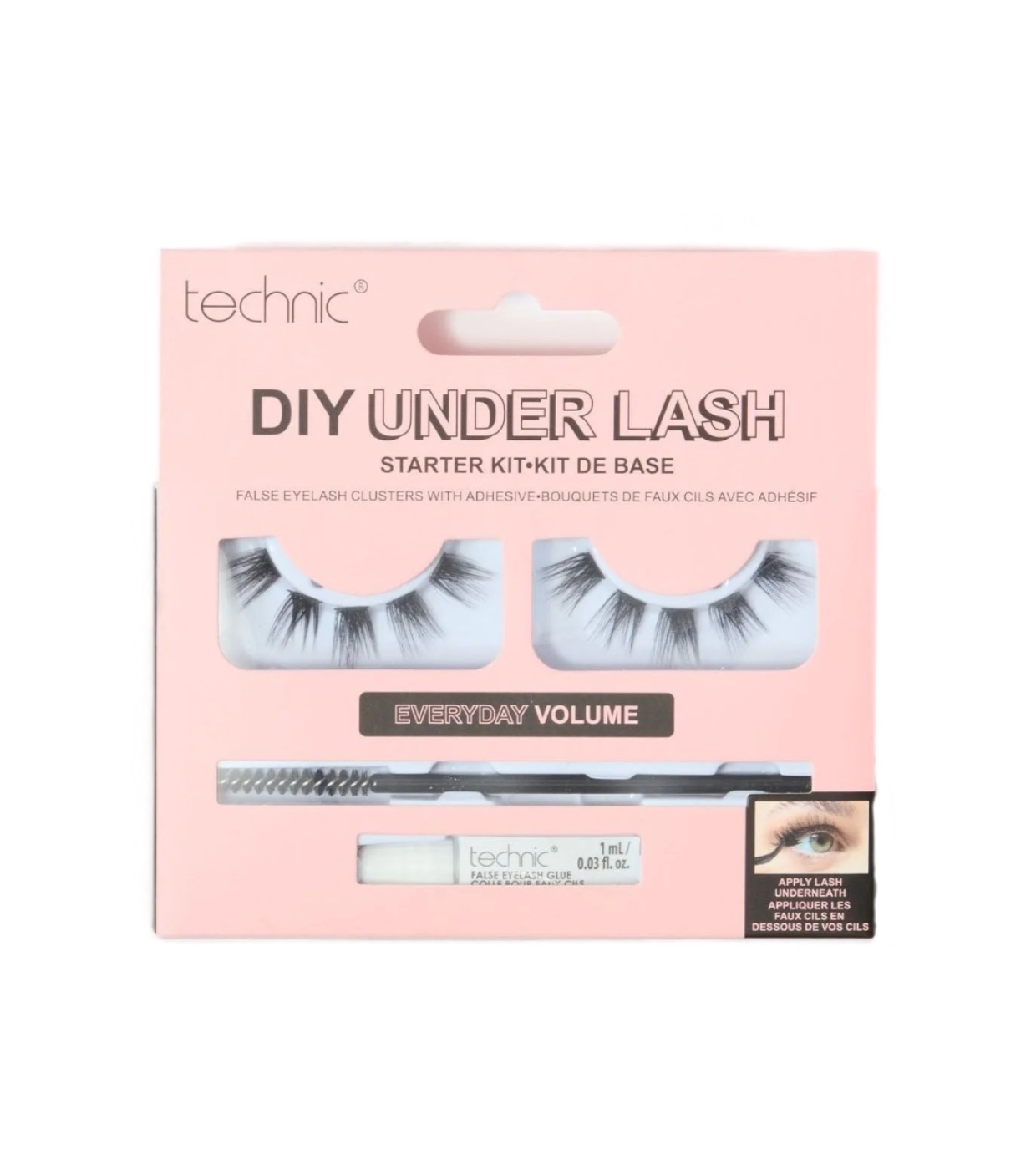 Technic Cosmetics - Cílios Postiços Diy UnderLash - Everyday Volume