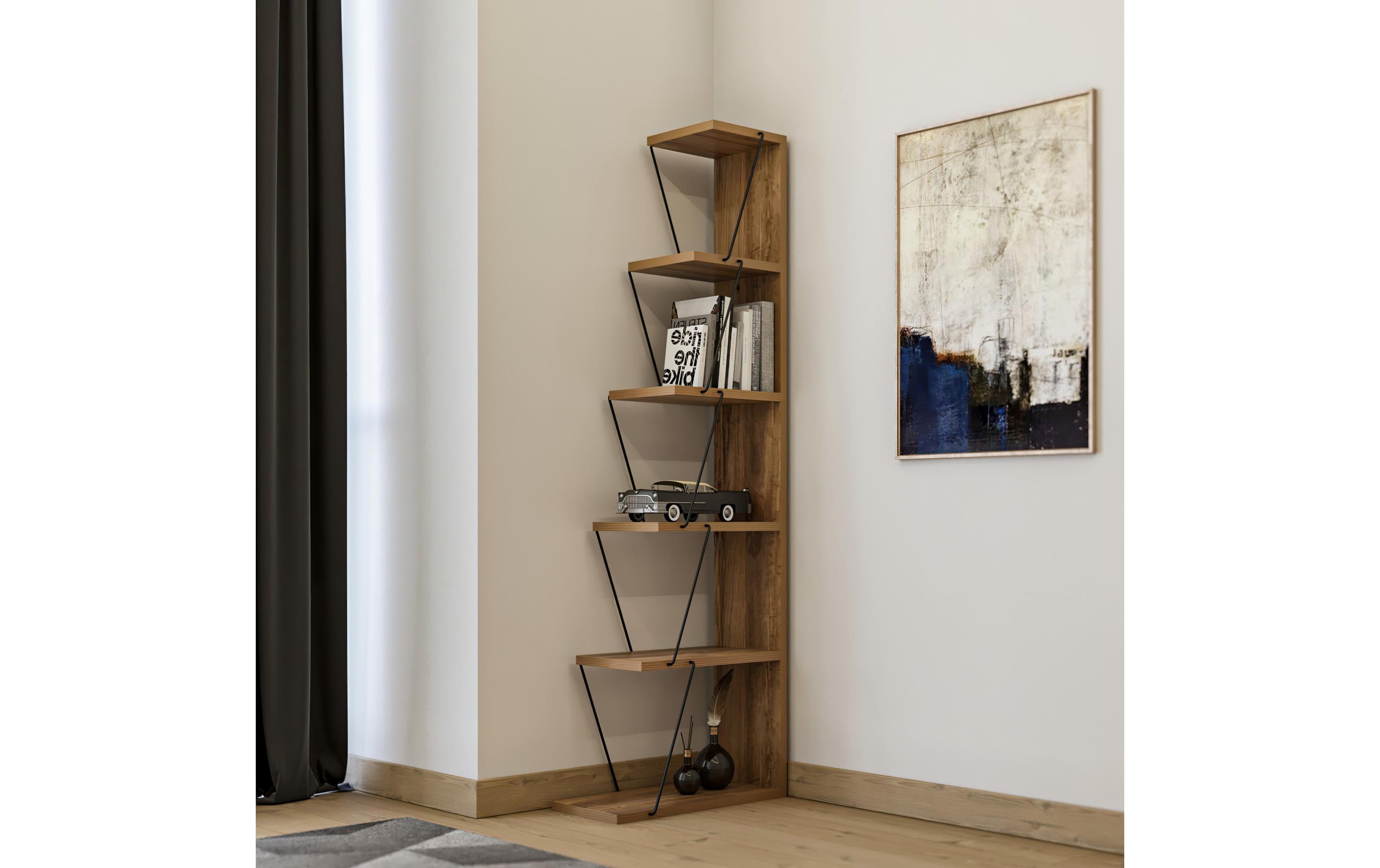 Regal Tlos 50 x 150 x 22 cm, NatureBücherregal