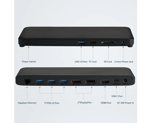 Andersson USB-D3000 - 3 monitors 4K