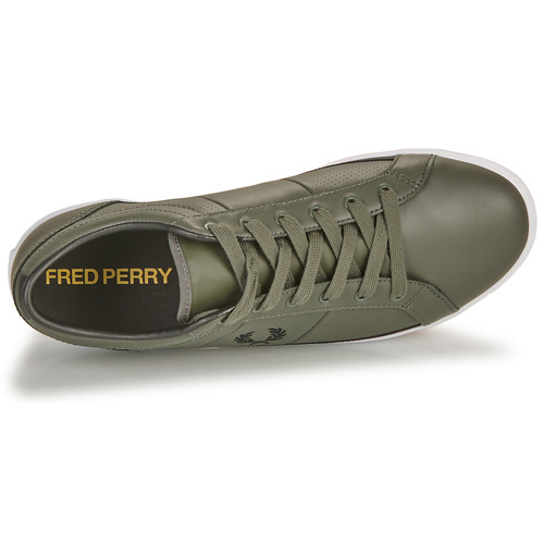 Fred Perry - BASELINE PERF LEATHER - Kaki