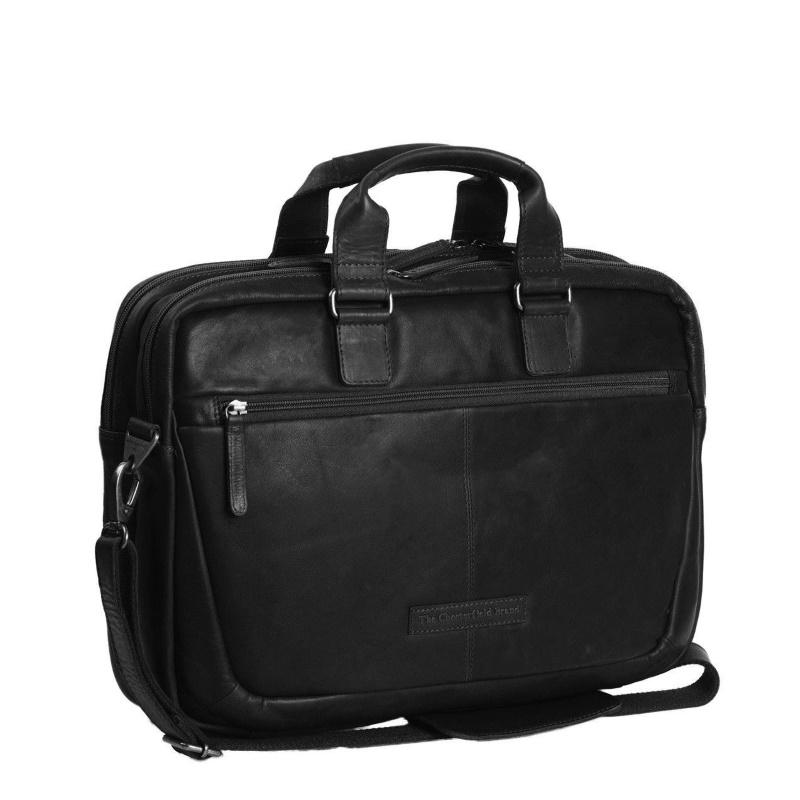 Chesterfield Brand Laptoptas Seth Black