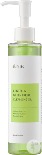 iUnik Centella Green Fresh Cleansing Oil Flacon-Pompe 200ml