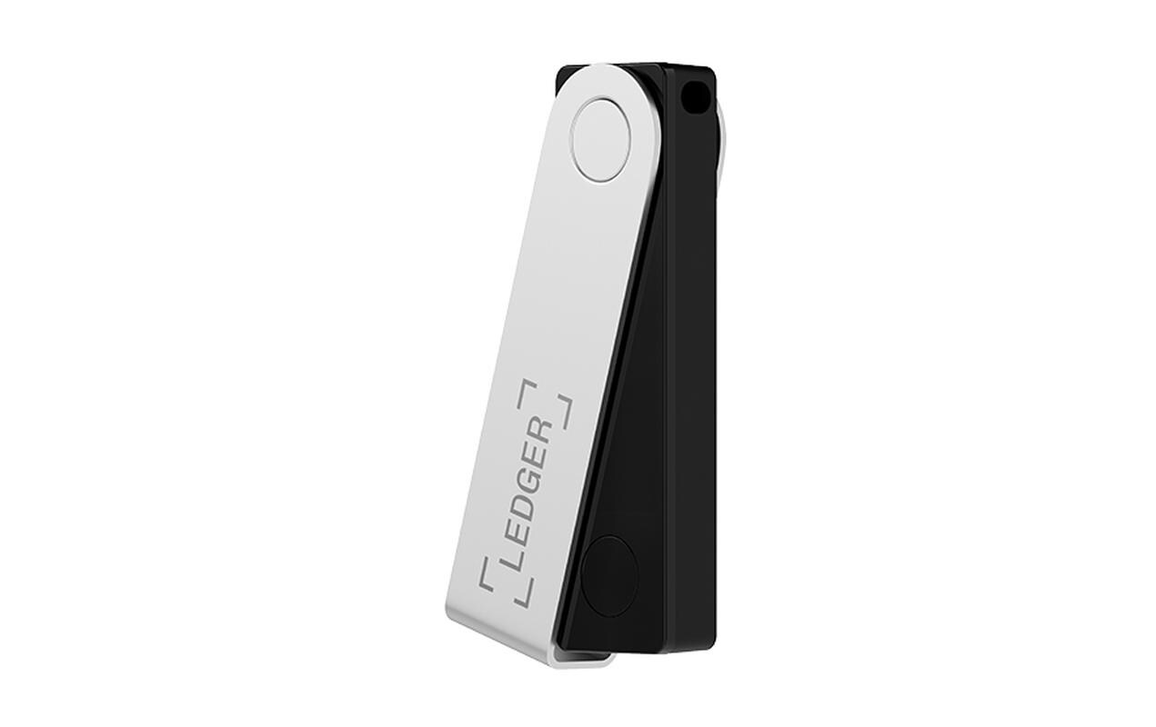 Nano X Onyx Black<br>Crypto-Hardware-Wallet mit Bluetooth zum Kaufen, Verwalten und Vermehren digitaler Vermögenswerte