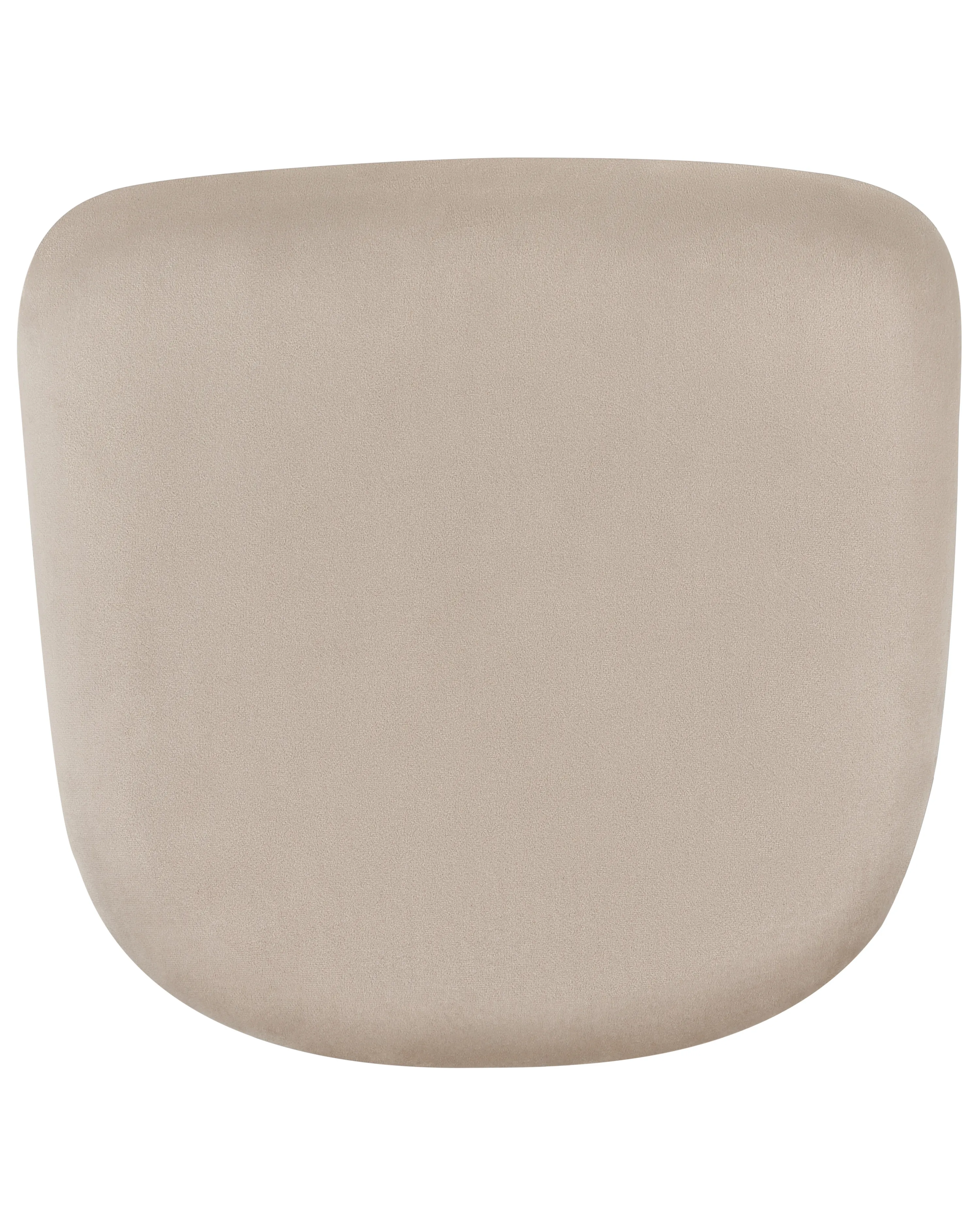 Schommelstoel ELLAN Fluweel Beige