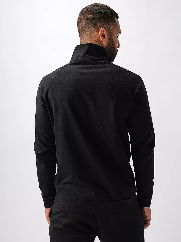 BOSS Loungewear Jacke schwarz