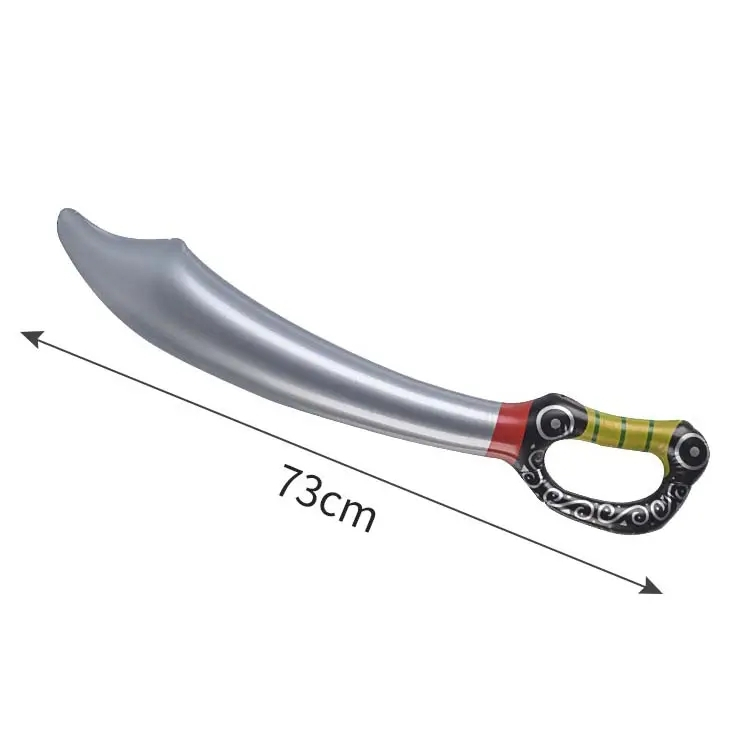 (68cm) Mottoparty Dekoration Aufblasbares Piraten Accessoire Foto Requisite - Schwert