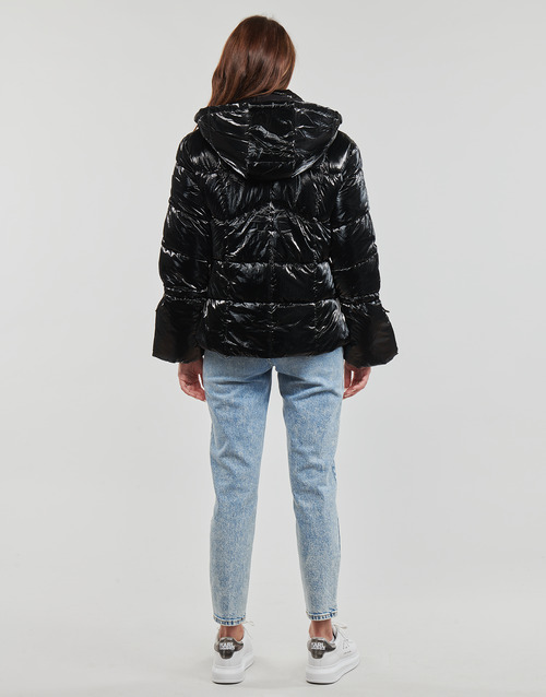Guess - PALOMA SHORT PUFFA JACKET - Noir