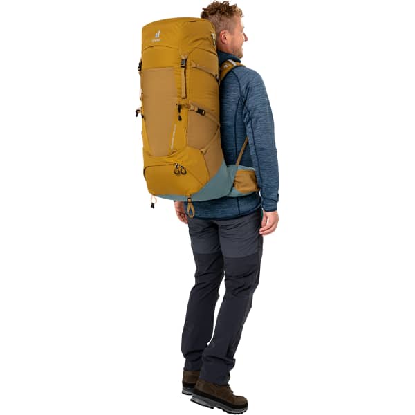 Sac à dos randonnée DEUTER AIRCONTACT CORE 50+10 ALMOND-TEAL