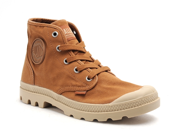 Palladium boots bottine plates femme womens pampa hi marron