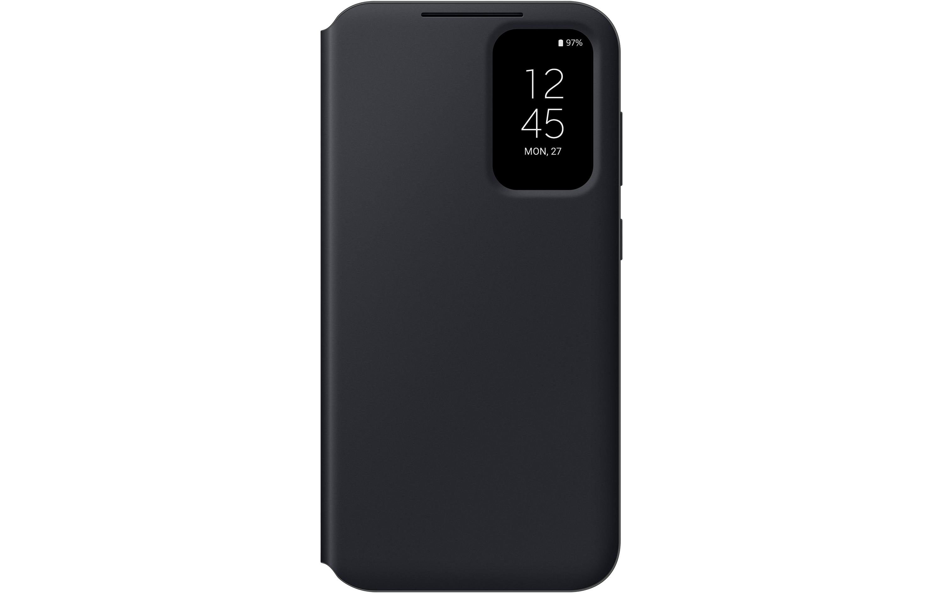 Book Cover Smart View Galaxy S23 FE BlackSchutzhülle mit Touch-Interface für das Samsung Galaxy S23 FE