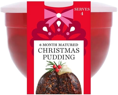 Marks & Spencer 6 Month Matured Christmas Pudding, 4 Portionen
