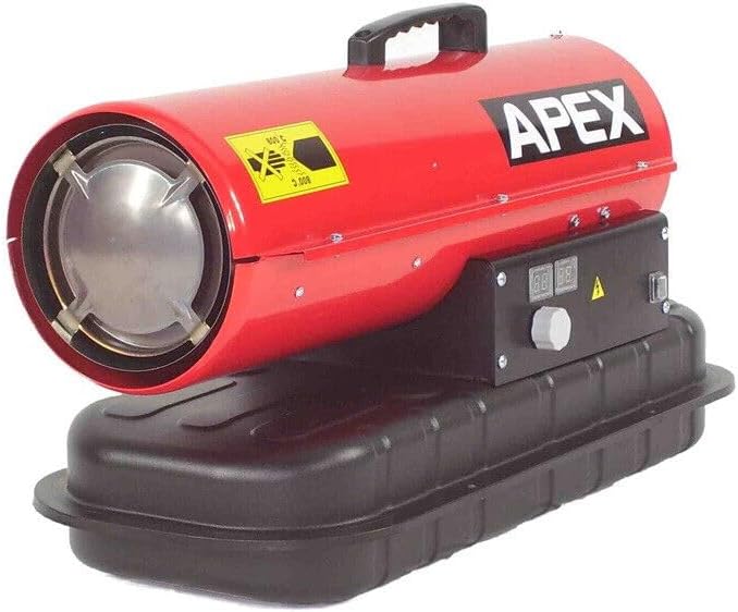 Heizkanone 20kW Digital Bauheizer Diesel Heizgebläse Ölheizgerät 56219 Bautrockner AWZ
