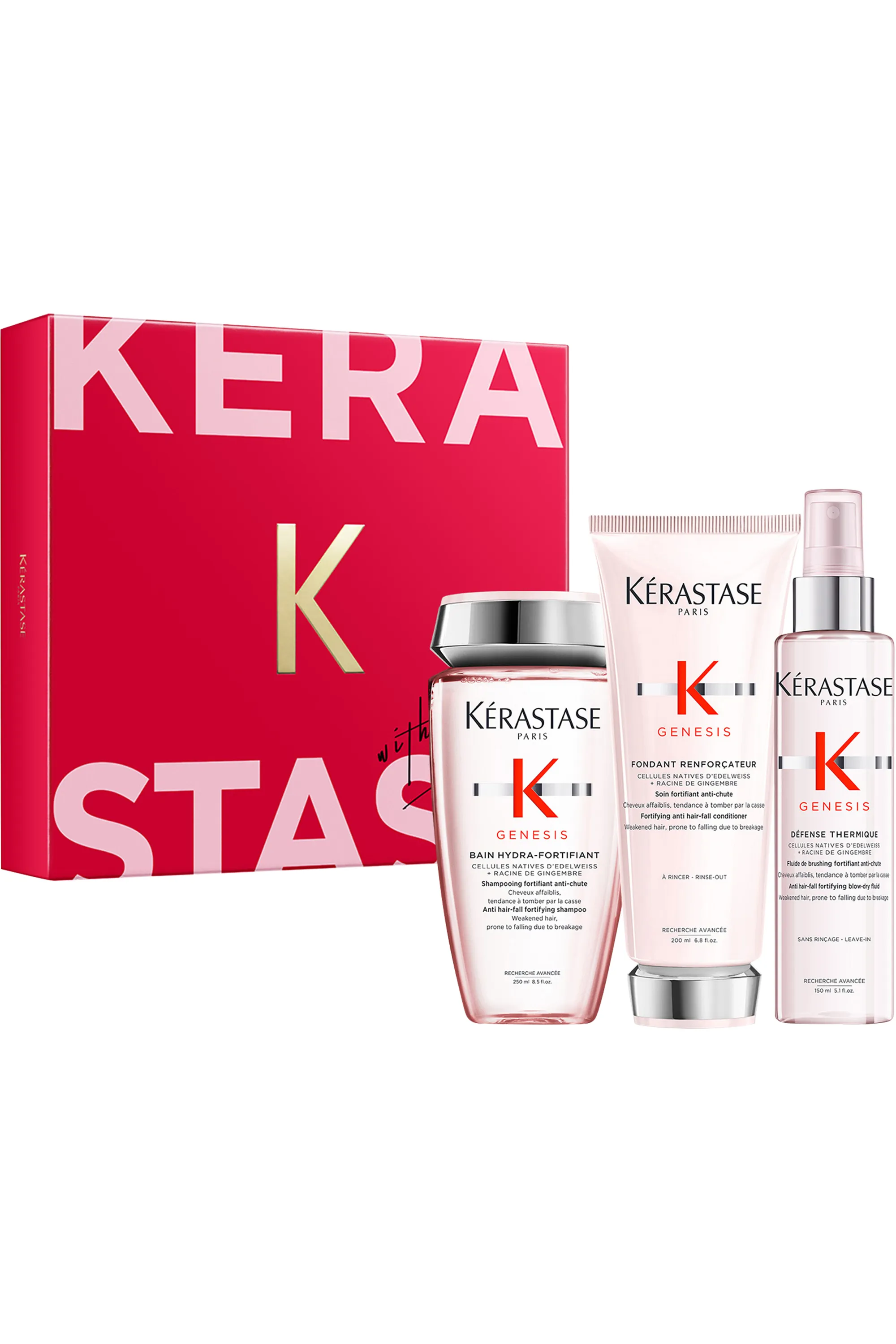 Kérastase Coffret routine anti-chute Genesis avec Bain Hydra-Fortifiant offert-600 ml