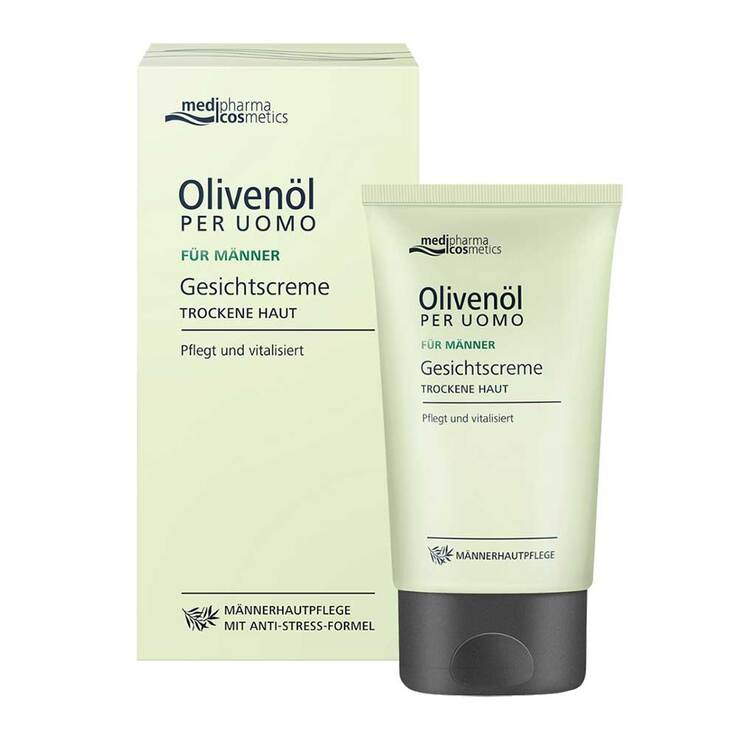 Olivenöl Per Uomo Gesichtscreme, 50 ml