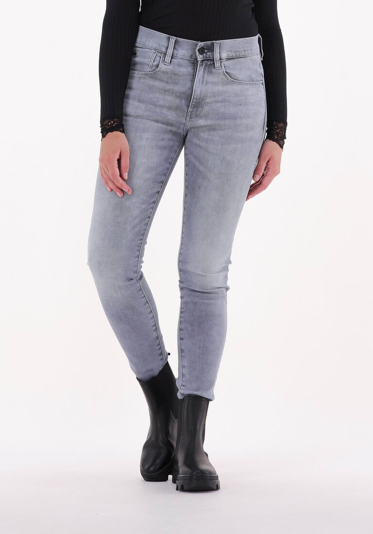 G-STAR RAW grijze g-star raw skinny jeans lhana skinny wmn