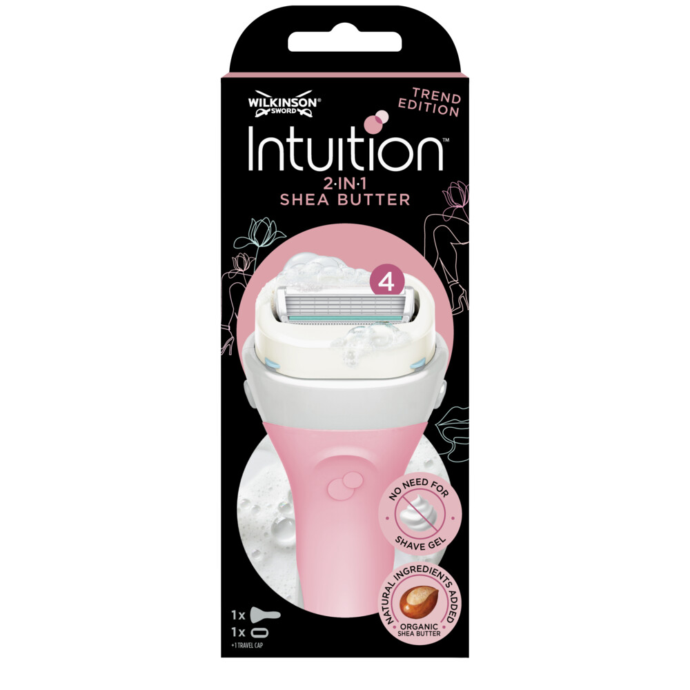 Wilkinson Intuition 2 in 1 Scheermes Shea Butter