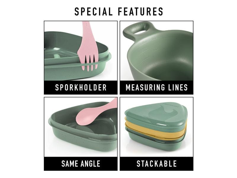 LIGHT MY FIRE Outdoor-Geschirrset Mealkit Geschirr-Set