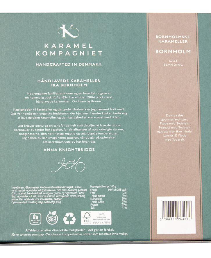 Karamel Kompagniet Bornholm, Salt blanding Q2 No_color