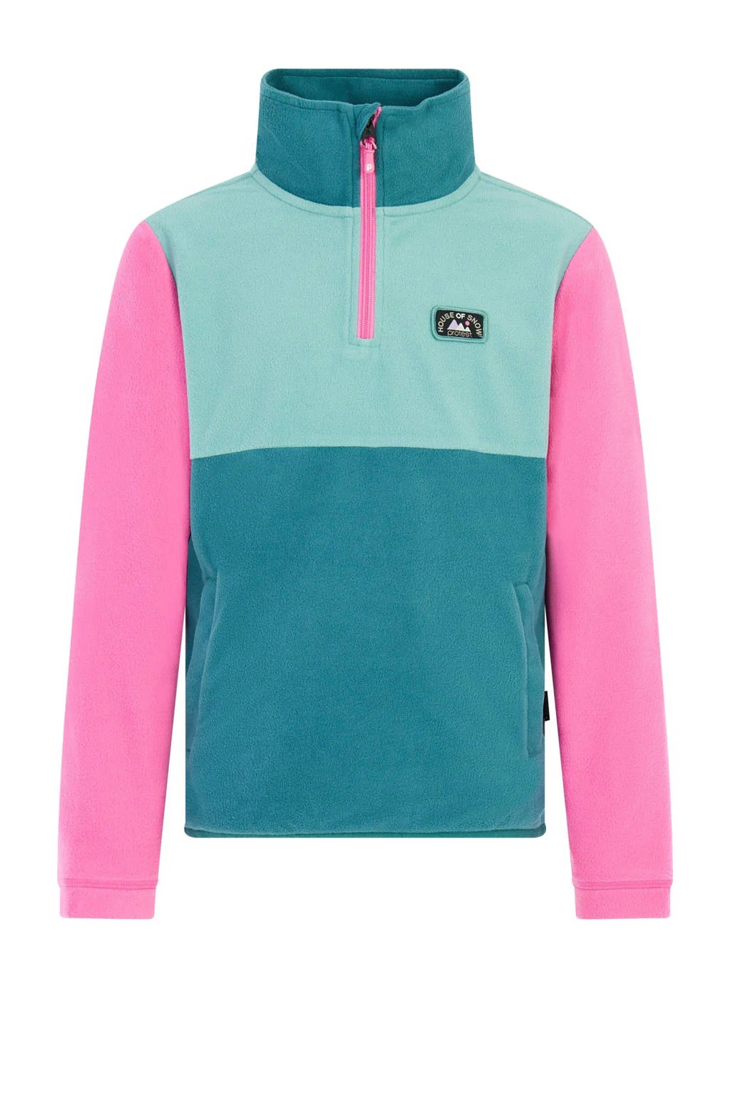Protest Ski Pully PRTInke roze/groen