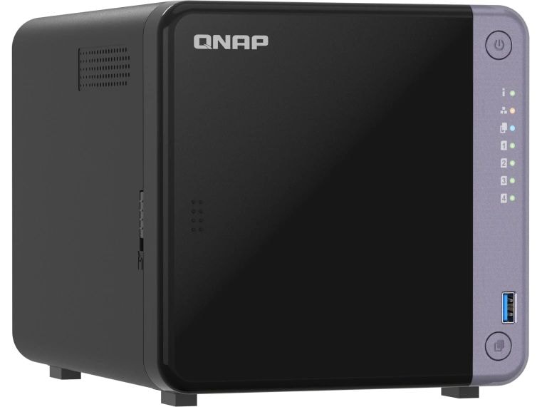 QNAP NAS TS-432X-4G, 4-bay NAS mit 4 Laufwerkschächten