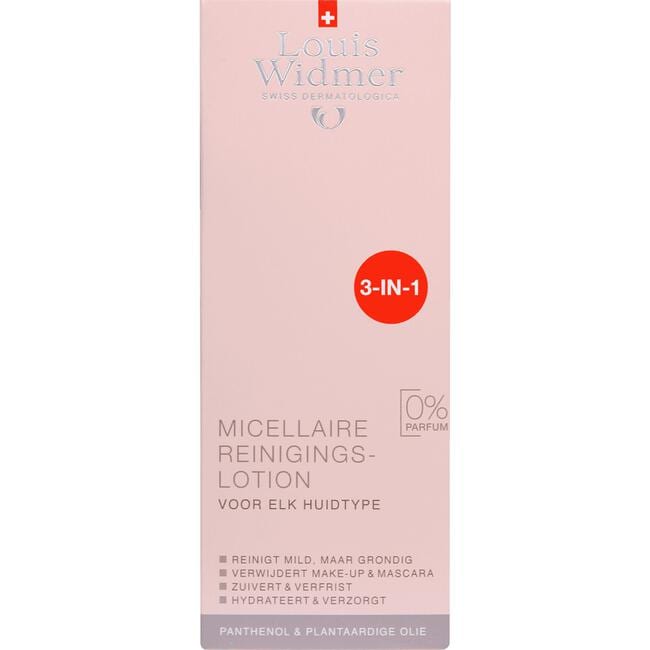 Louis Widmer Micellaire Reinigingslotion Zonder Parfum 200 ML