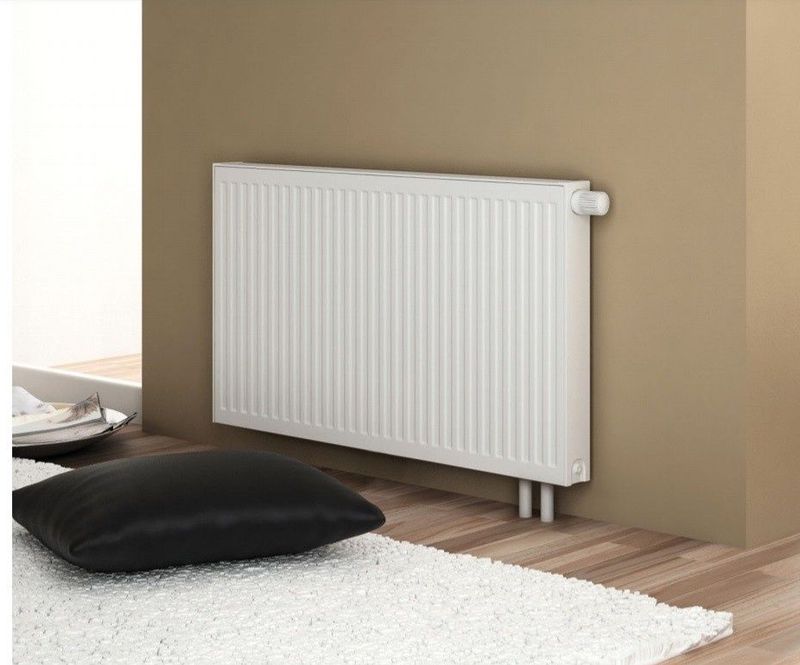 Oppio - Paneelradiator Compact 6 - Wit - 40x260 cm - 4186 Watt