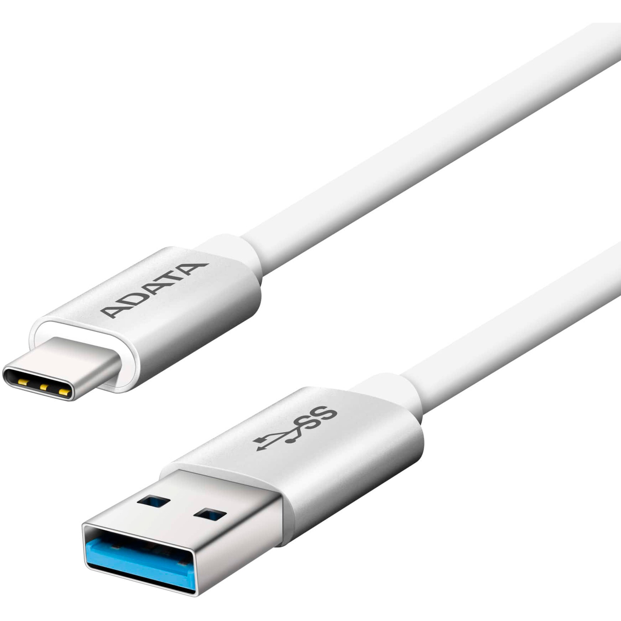 ADATA Kabel USB 3.2 Gen 1 Kabel, USB-A Stecker > USB-C Stecker silver