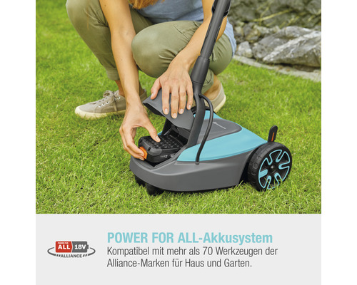 GARDENA HandyMower 22/18V (Power for All) accu grasmaaier inclusief accu en lader