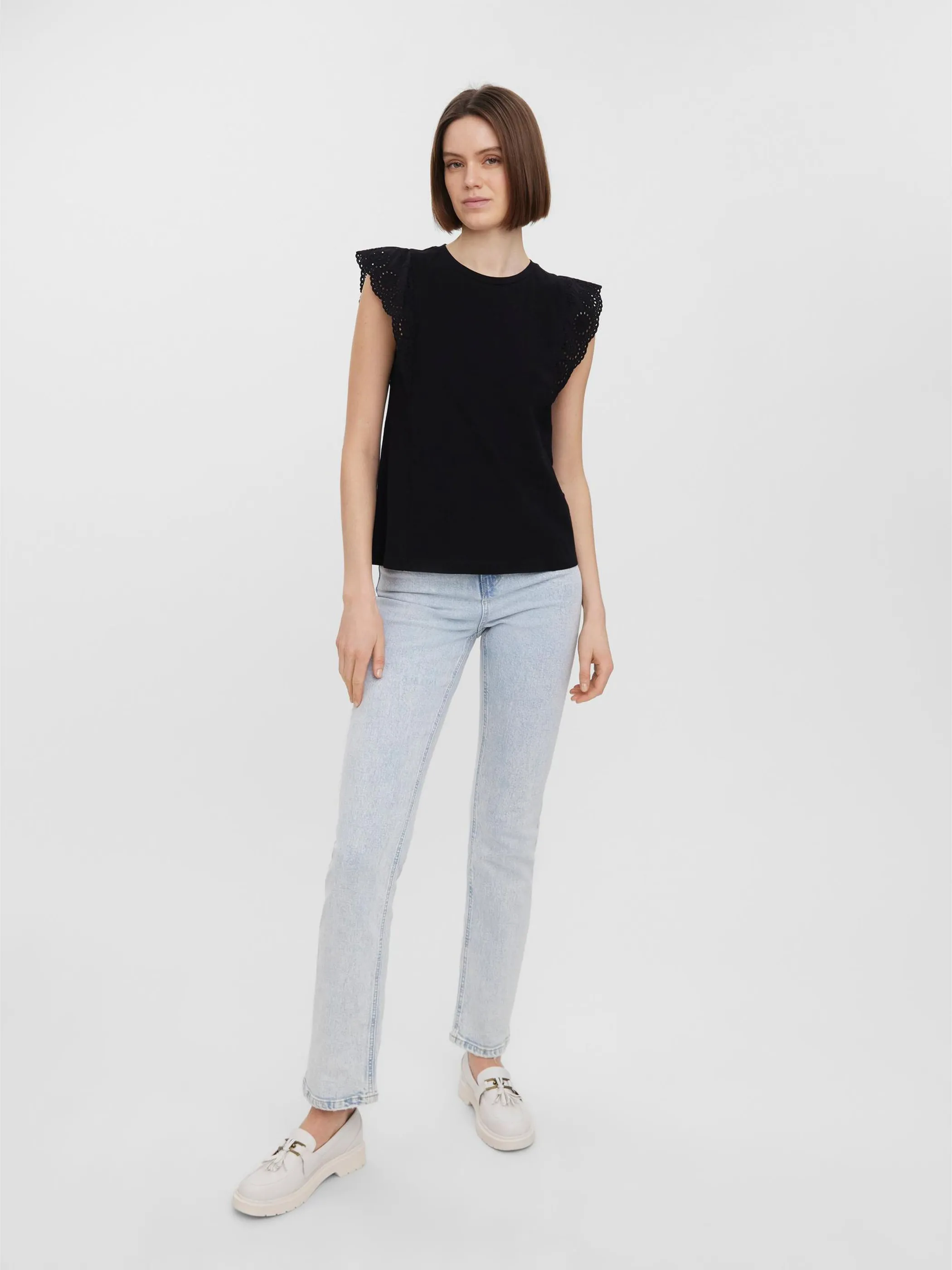 Vero Moda VMHOLLYN SS TOP GA NO Shirt