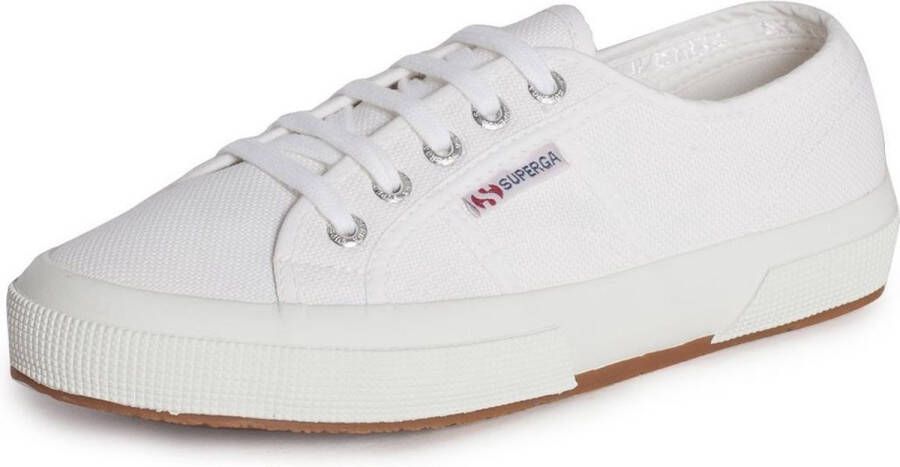 Superga 2630 Stripe Multi Logo Lage sneakers Wit