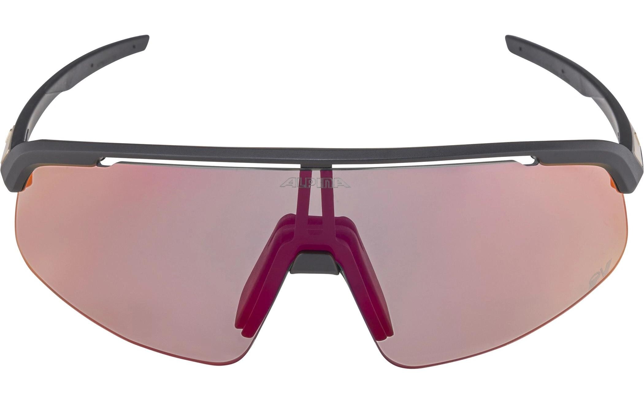 Sportbrille Turbo Pro S QV - Schwarz matt<br>Velobrille Cat. 1-3