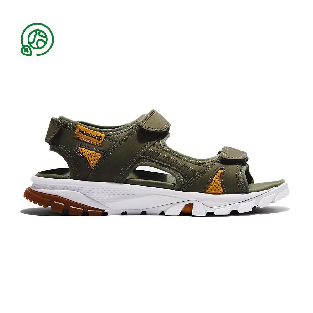 Timberland LINCOLN PEAK - Sandales Femme dark green leather